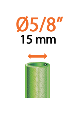 Конектор 1/2"-5/8" аквастоп для поливального шлангу Ergogrip