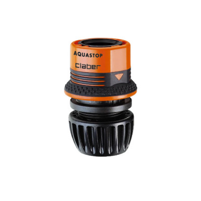 Конектор 1/2"-5/8" аквастоп для поливального шлангу Ergogrip бл.