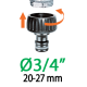 Візок зі шлангом 25м 5/8" "METAL COMPACT PRONTO 25"
