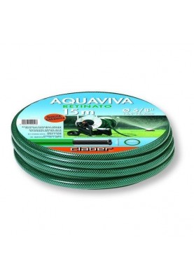Шланг поливальний 5/8" 15м Aquaviva Claber, зелений