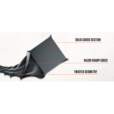 Струна косильна d-2,41мм 77м Black Diamond