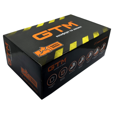 Черевики робочі з мет. носком, р.45 з світлоповертаючими вставками SM-095 Черевики робочі з мет. носком, р.45 з світлоповертаючими вставками SM-095