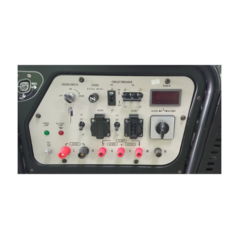 Генераторна установка SC13000-II 3ф 13 кВА, ел.старт, бак-30л