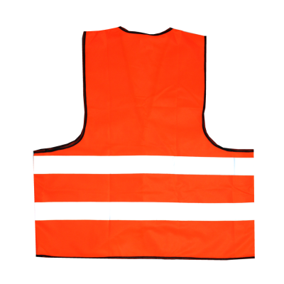 Жилет сигнальний L помаранчевий (120г/м2) нейлон з світловідб. стрічками Жилет сигнальний L помаранчевий (120г/м2) нейлон з світловідб. стрічками