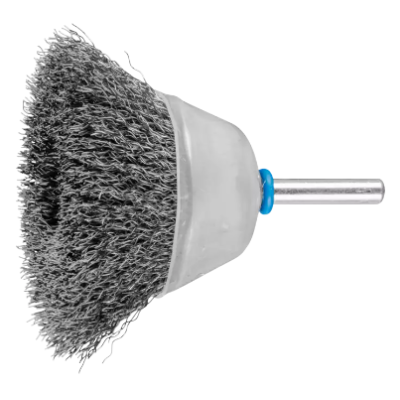 Щітка чашкова 50мм, дріт 0,3мм нерж. хв. 6мм. BRUSH POS TBU 5010/6 INOX 0,30