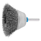 Щітка чашкова 50мм, дріт 0,3мм нерж. хв. 6мм. BRUSH POS TBU 5010/6 INOX 0,30