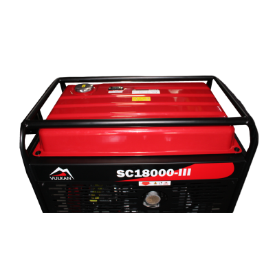 Генераторна установка SC18000-III 1ф 15 кВт, ел.старт, бак-60л, кнопка
