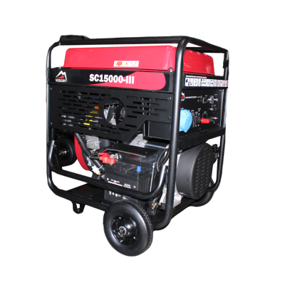 Генераторна установка SC15000-III 1ф 12 кВт, ел.старт, бак-45л, кнопка