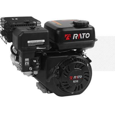 Двигун бенз. Rato R210/вал 20мм; 4,4кВт, 3600об/хв, 4-тактний, бак 3,6л