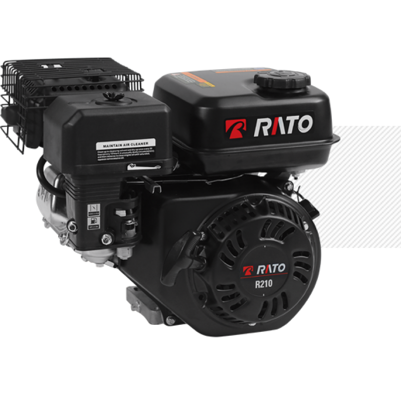 Двигун бенз. Rato R210/вал 20мм; 4,4кВт, 3600об/хв, 4-тактний, бак 3,6л