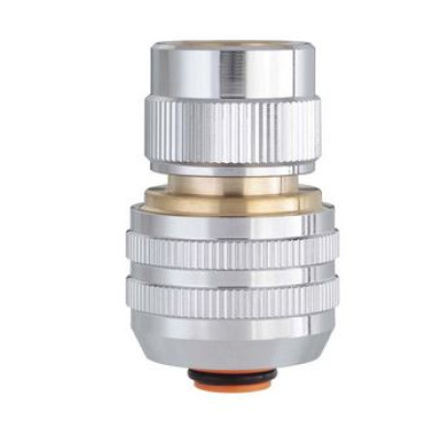 Конектор 3/4" для поливального шлангу AquaStop, метал