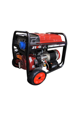 Генераторна установка SC17000R бензин 8кВт, 230В, електростарт+відд. запуск, Senci