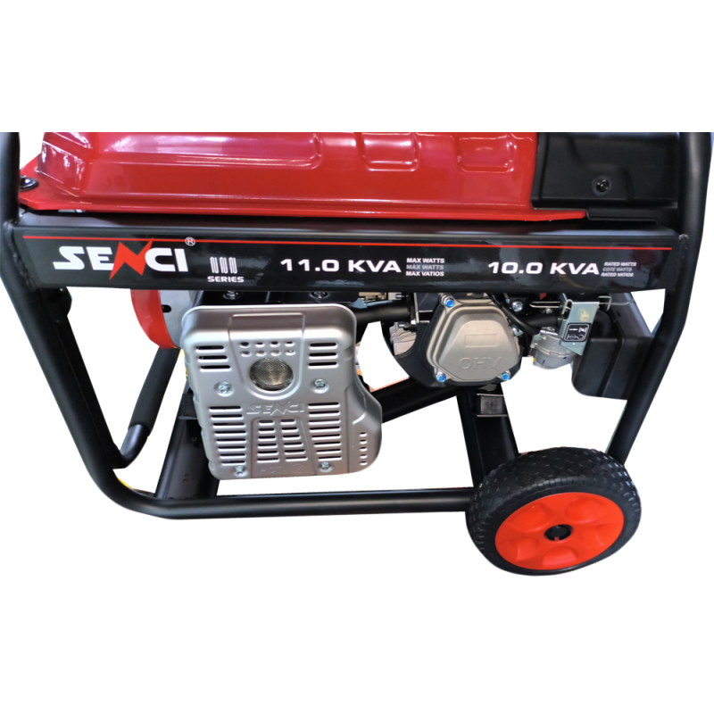 Генераторна установка SC17000R бензин 8кВт, 230В, електростарт+відд. запуск, Senci