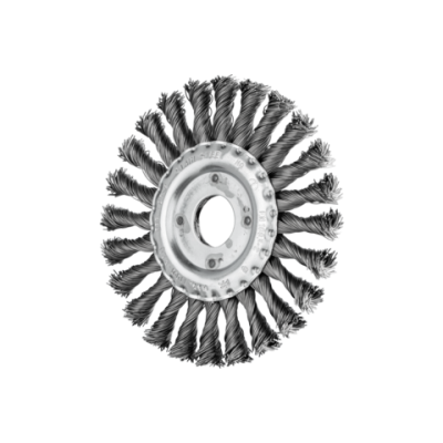Щітка дискова, плетена 125*12мм*22,23мм дріт-0,5мм BRUSH RBG 12512/22,2 ST 0,50