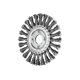 Щітка дискова, плетена 125*12мм*22,23мм дріт-0,5мм BRUSH RBG 12512/22,2 ST 0,50
