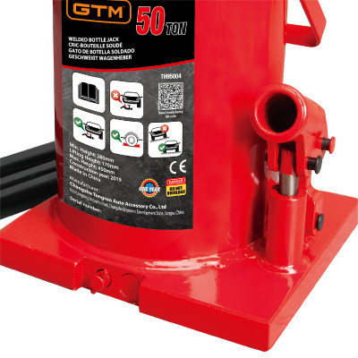 Домкрат гідравл. бутил. 50т (280-450мм) Домкрат гідравл. бутил. 50т (280-450мм)