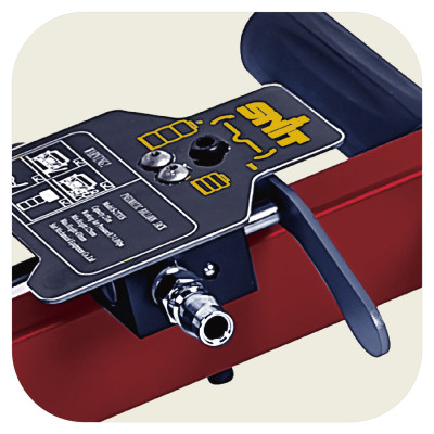 Пневмодомкрат 2т 125-430мм   мак.тиск-6атм, посилені подушки