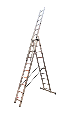 Драбина 3-секц. розкл. 3*10сх. 2,70-7,29м