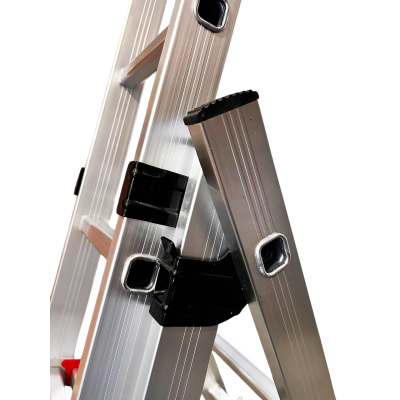 Драбина 3-секц. розкл. 3*12сх. 3,26-8,12м Драбина 3-секц. розкл. 3*12сх. 3,26-8,12м