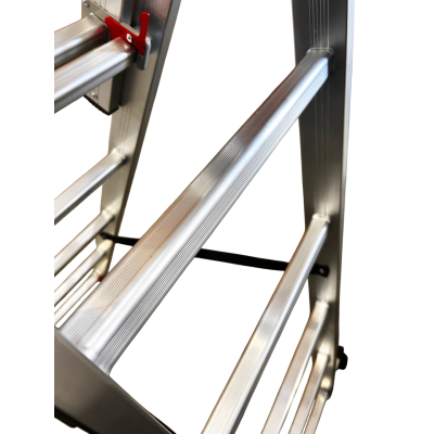 Драбина 3-секц. розкл. 3*12сх. 3,26-8,12м Драбина 3-секц. розкл. 3*12сх. 3,26-8,12м