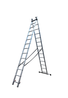 Драбина 3-секц. розкл. 3*14сх. 3,8-9,74м