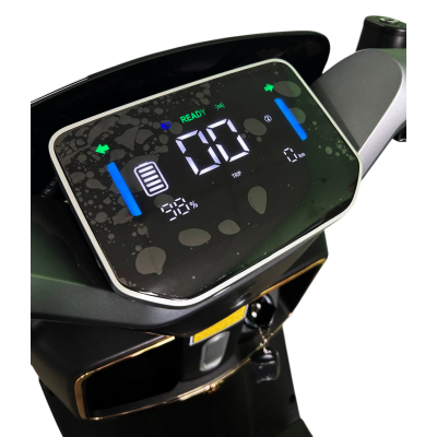 Скутер акумуляторний Volt, 1500Вт, 72V, швидкість 50км/год, запас ходу 60км