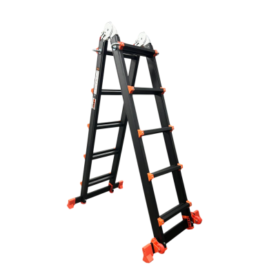 Драбина-телескоп розкладна анодований алюміній 1.4-5.15м