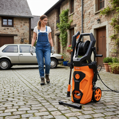 Мийка в/т LT505, тиск - 120/170бар, прод 7,5л/хв, шланг 8м, алюм. помпа