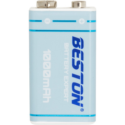 Акумулятор Beston 9V USB Type-C 1000mah (3700mWh) Li-ion (9VC-10VC)