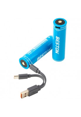 Акумулятор Beston USB Type-C 21700, 3.6V  5000mAh, Li-ion