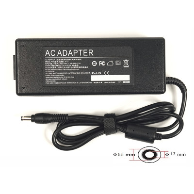 Блок живлення для ноутбуків PowerPlant ACER 220V, 19V 120W 6.32A (5.5*1.7)
