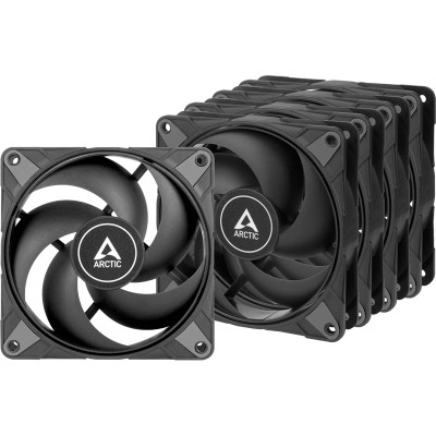 ARCTIC P12 Max (Black) - 5 Pack