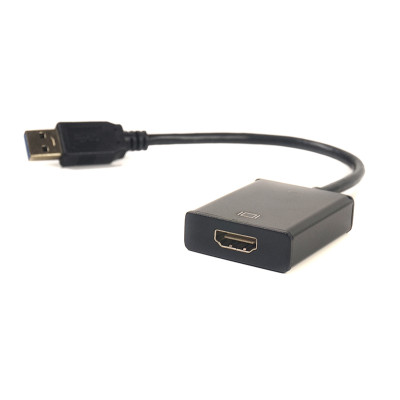 Кабель-перехідник PowerPlant HDMI female - USB 3.0 M