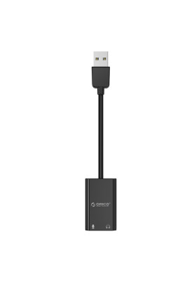 Зовнiшня звукова карта USB ORICO SKT2-BK