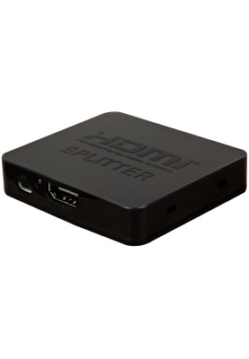 Сплітер PowerPlant HDMI 1x2 V1.4, 4Kx2K, 3D (HDSP2-M)