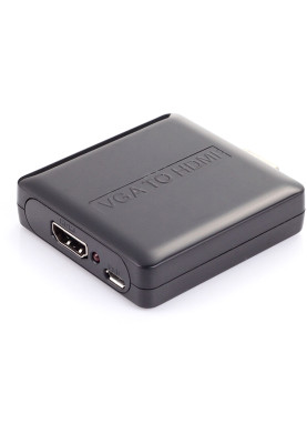 Конвертер PowerPlant HDMI - VGA + R/L (HDCVGA02-M)