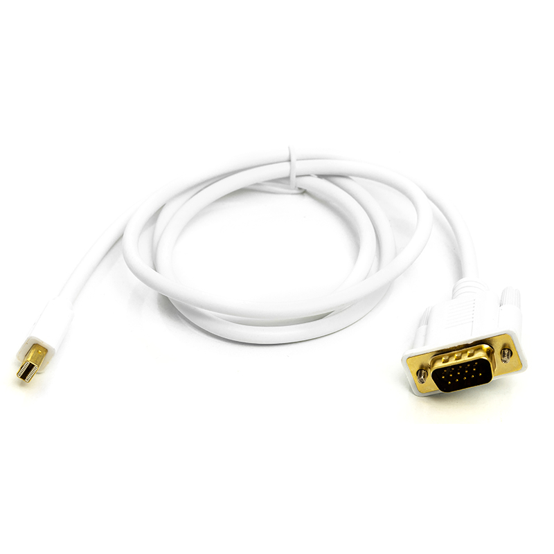 Кабель PowerPlant mini DisplayPort (M) - VGA (M), 1 м
