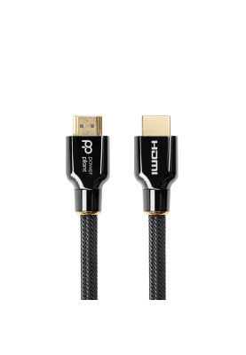 Відео кабель PowerPlant HDMI (M) - HDMI (M), 2.1V, Ultra HD 8K, eARC, 30AWG, 3м