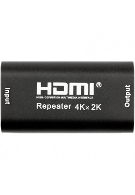 HDMI-ретранслятор (усилитель) PowerPlant 1.4V до 40 м, 4K/30hz (HDRE1)