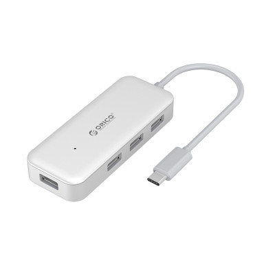 USB-хаб ORICO Type-C-4xUSB 3.0 (TC4U-U3-SV-BP)