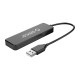 Концентратор USB2.0 Orico FL01-BK-BP 4хUSB2.0 Black (CA913237)