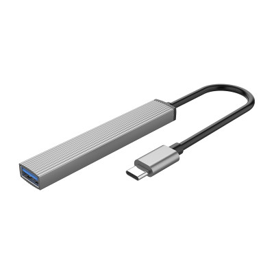 USB-хаб ORICO Type-C-USB3.0, 3xUSB2.0 (AH-13-GY-BP)