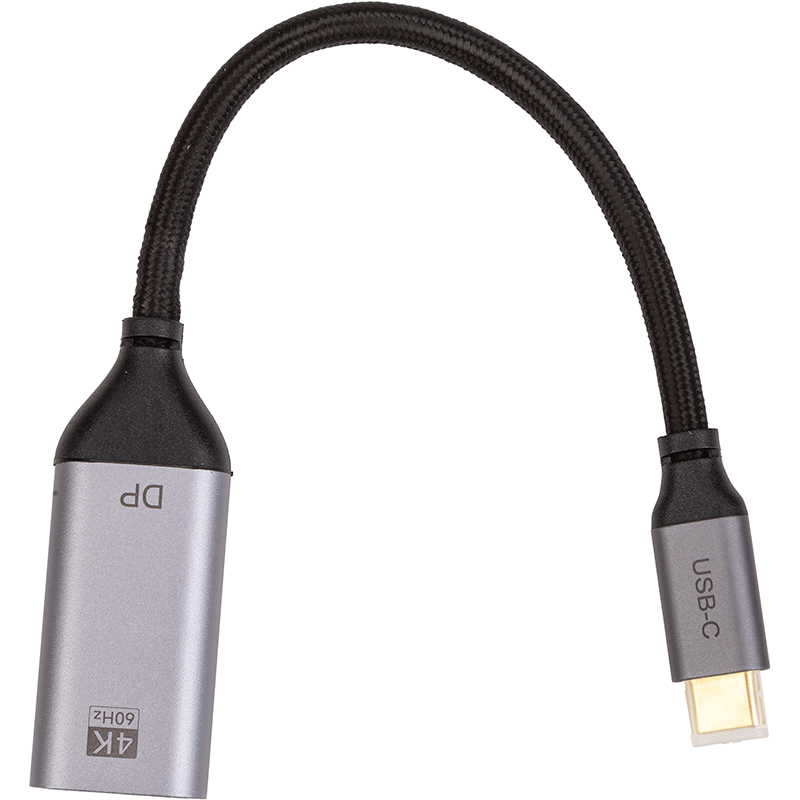 Адаптер CableTime USB-C (M) - DisplayPort (F), 4K/60Hz
