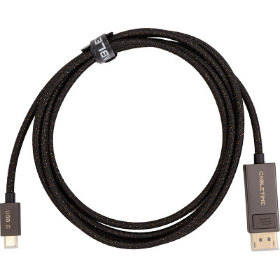 Кабель CableTime USB Type-C - DisplayPort, 8K, 2 м