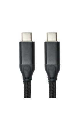 Кабель San Guan USB3.1 Type-C - Type-C PD 100W, 3м, черный
