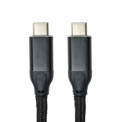 Кабель San Guan USB3.1 Type-C - Type-C PD 100W, 3м, черный