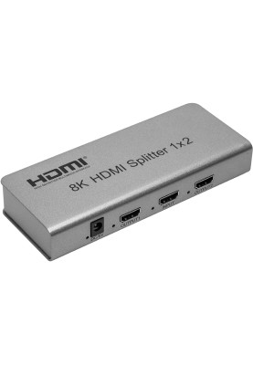 Спліттер PowerPlant HDMI 8K 1x2 (HDSP8K-2)