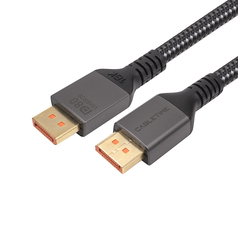 Kабель Cabletime DisPlay Port - DisPlay Port, 2.1V, 16K, 2м
