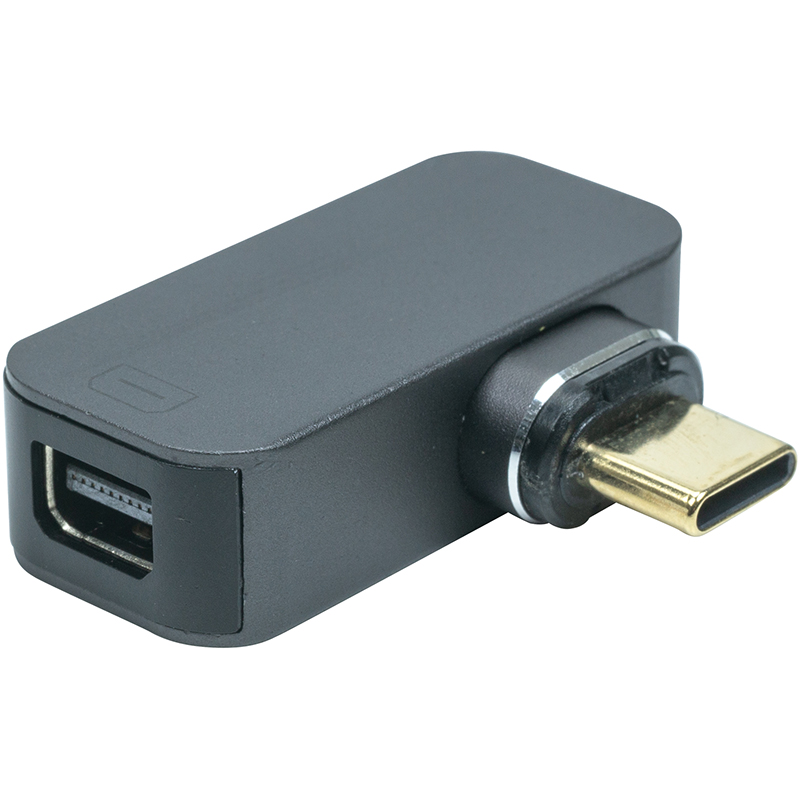 Адаптер PowerPlant USB Type-C - Mini DisplayPort, 8K, 60Hz