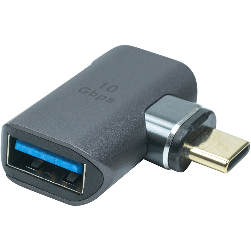 Адаптер PowerPlant USB Type-C - USB 3.1 Type-A, 10Gbps